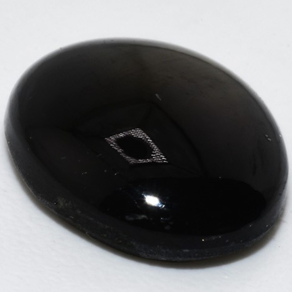 $1,250 3.42CT Loose Natural Black Star Sapphire, Cabochon Cut 10.21x8.35MM - Picture 3 of 7